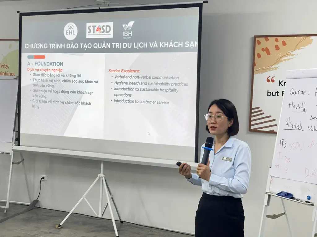 Lớp học trực tiếp của IBH Academy tại Đà Nẵng